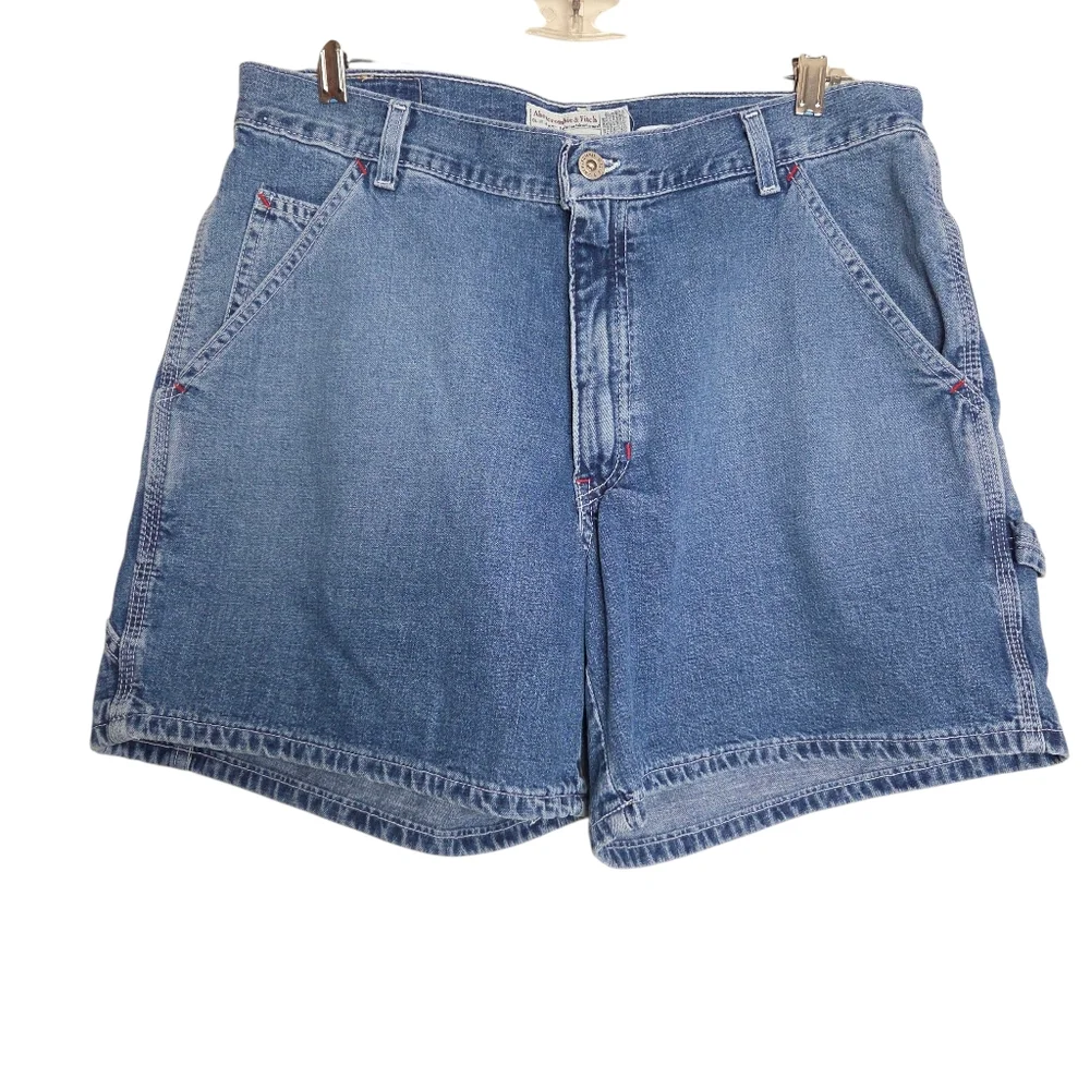 Women's Blue Denim Jean Shorts